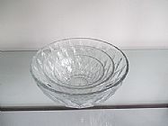 Salad bowl and Fruit plate